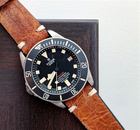 tudor pelagos lhd leather band|tudor pelagos lhd.